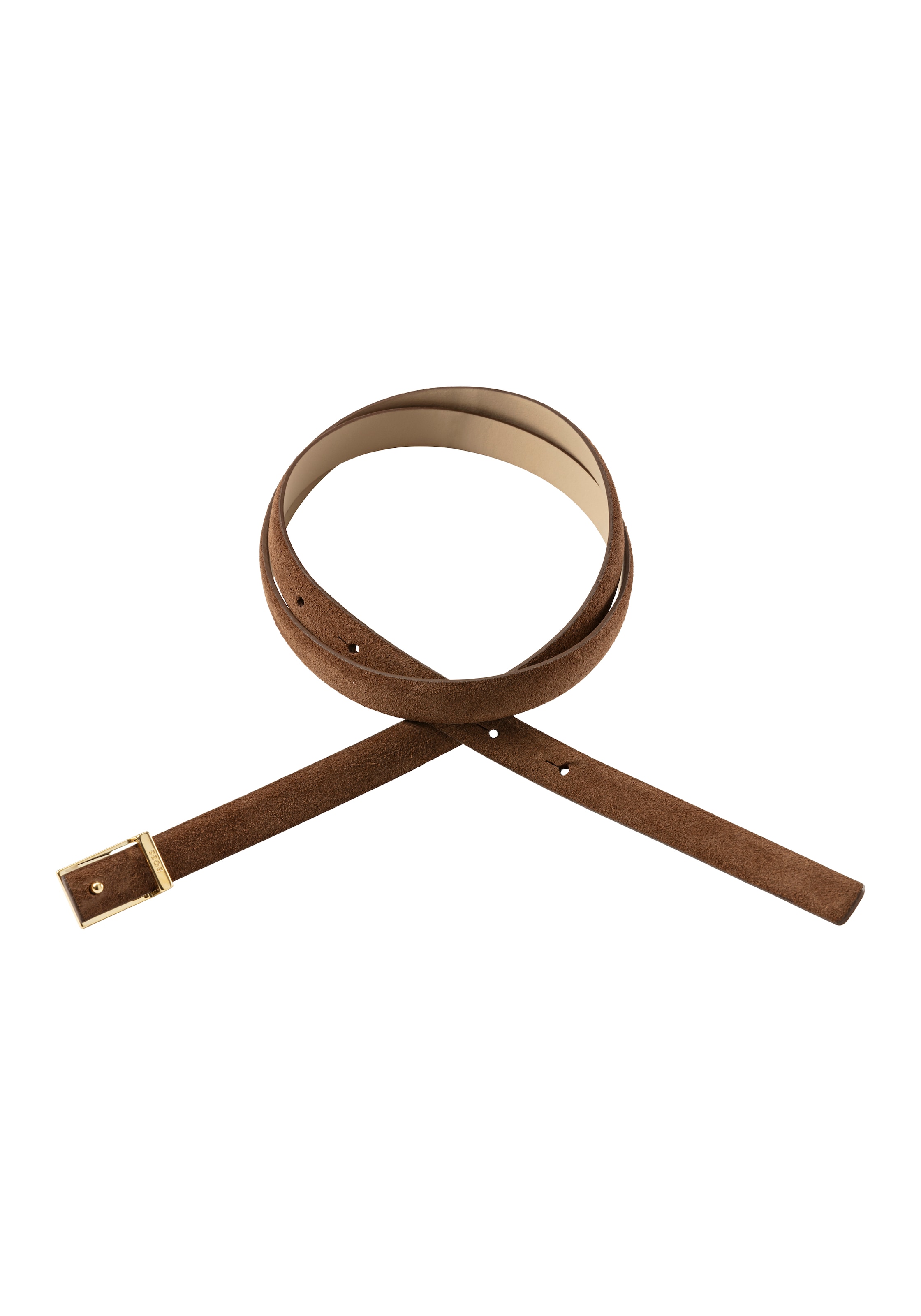 BOSS Belt in Brown: front