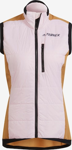 adidas Terrex Sports Vest in Pink: front