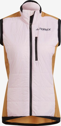 adidas Terrex Sports Vest 'Primaloft Hybrid' in Brown / Light pink / Black, Item view
