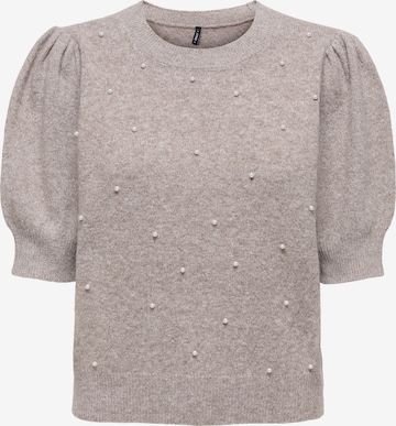 ONLY Neulepaita 'ONLPEARLY' värissä ruskea: etupuoli