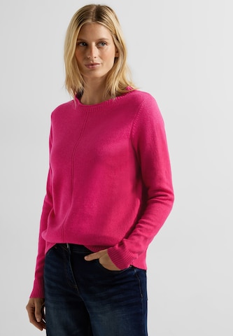 Pull-over 'Cosy' CECIL en rose : devant