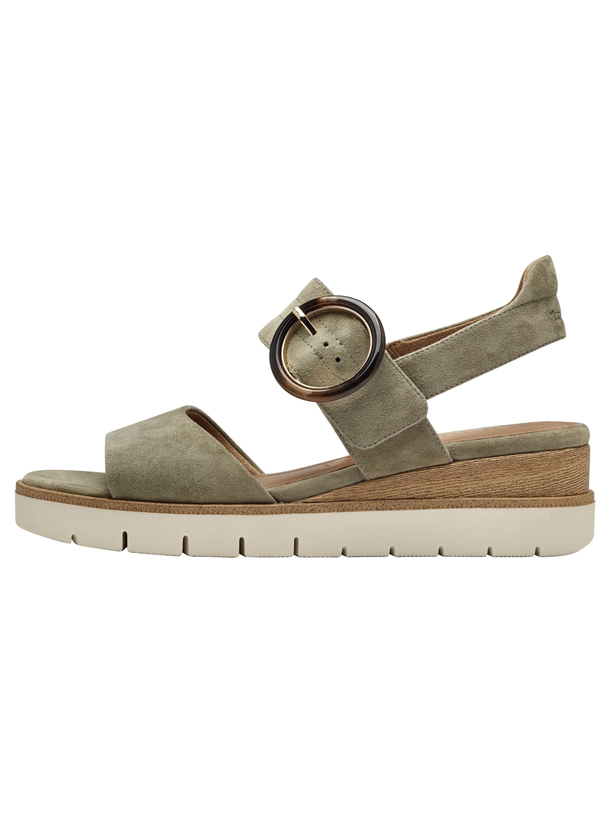 Tamaris Sandale in Grün