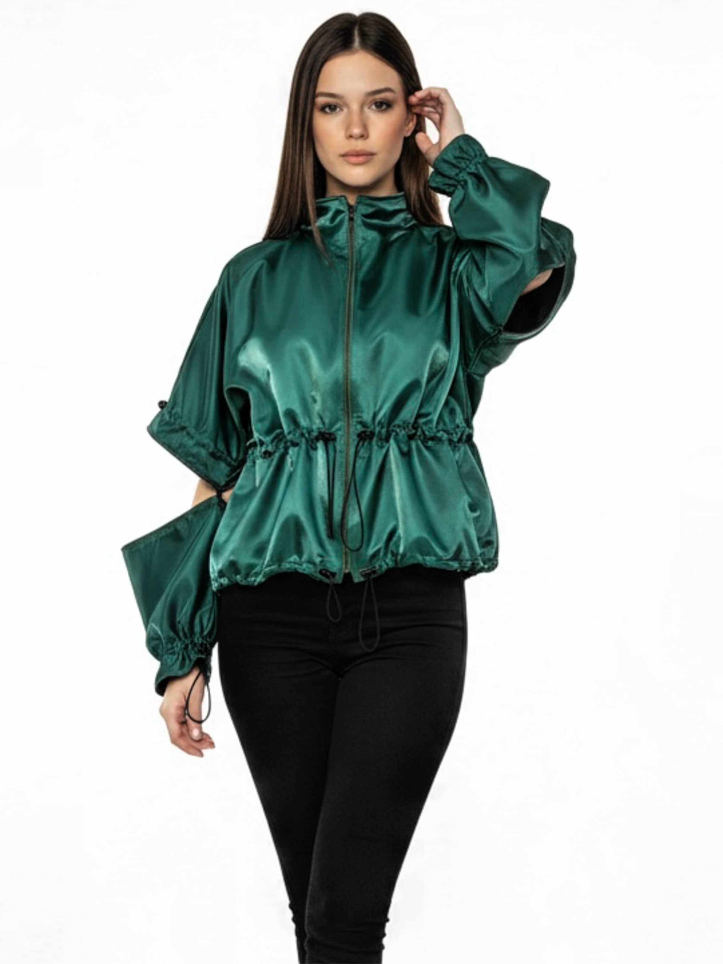 IUnique - Chaqueta de entretiempo en verde