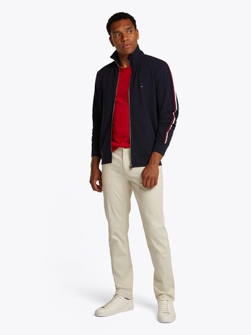 TOMMY HILFIGER Sweatvest in Blauw