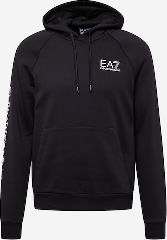 EA7 Emporio Armani Sweatshirt i svart: forside