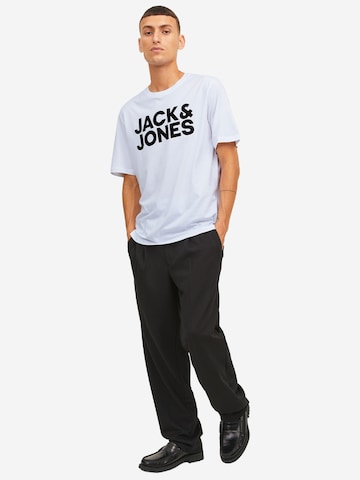 JACK & JONES Shirt 'Corp'‌‌‌‌‌ in Weiß