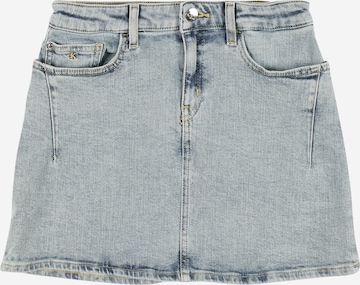 Jupe 'ALINE' Calvin Klein Jeans en bleu : devant