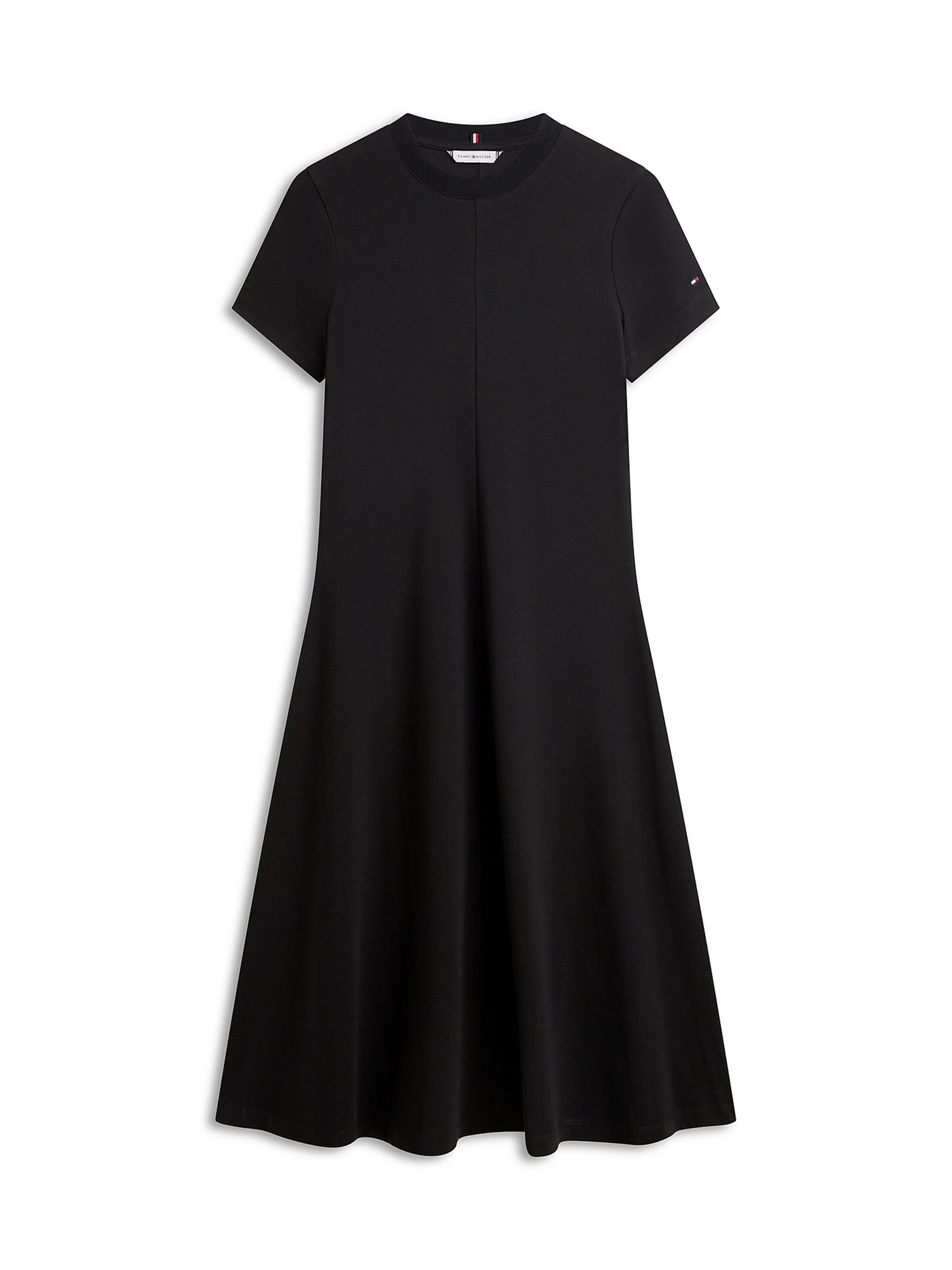 TOMMY HILFIGER Gebreide jurk in de kleur Zwart, Productweergave