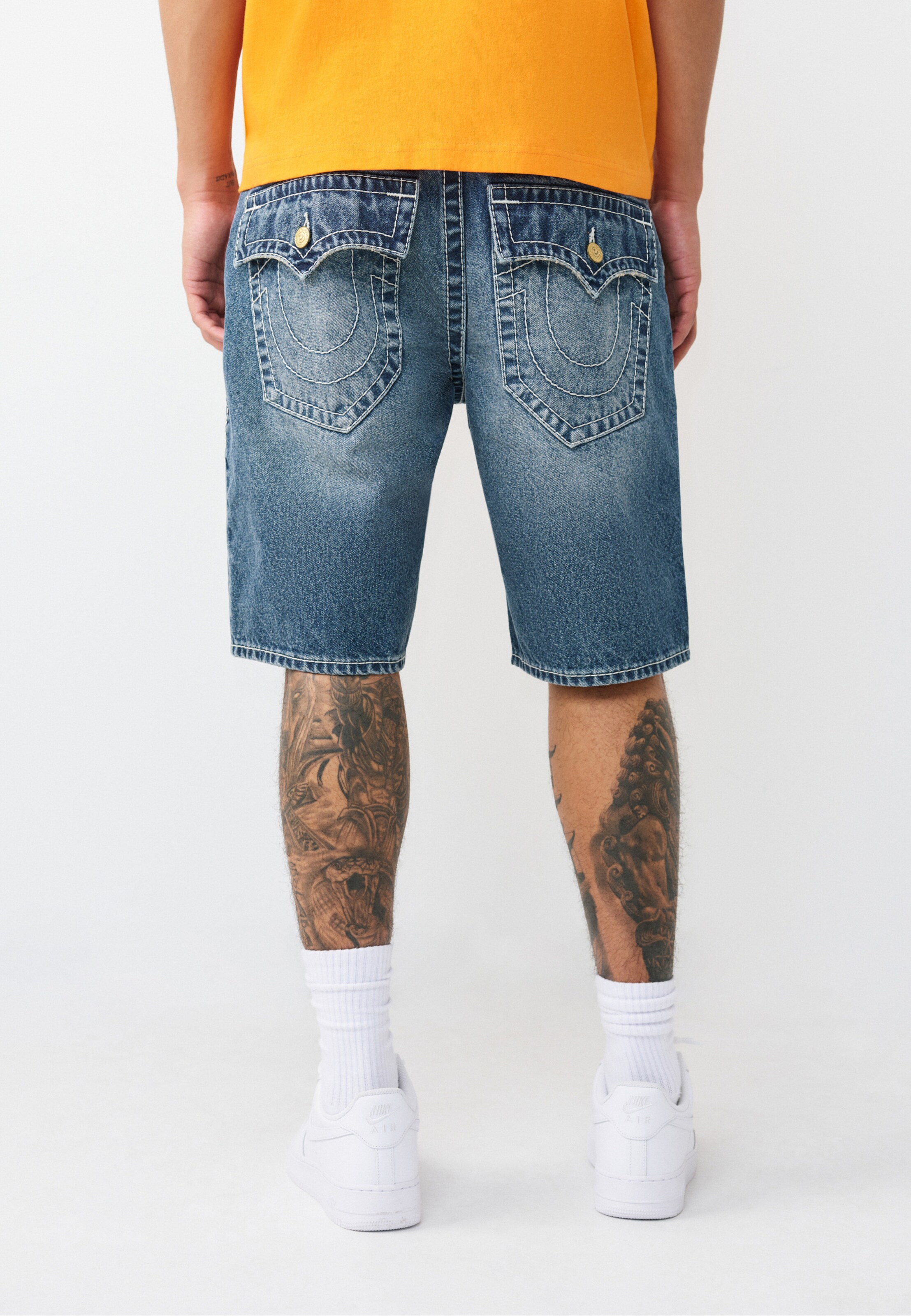 True Religion Normální Džíny – modrá