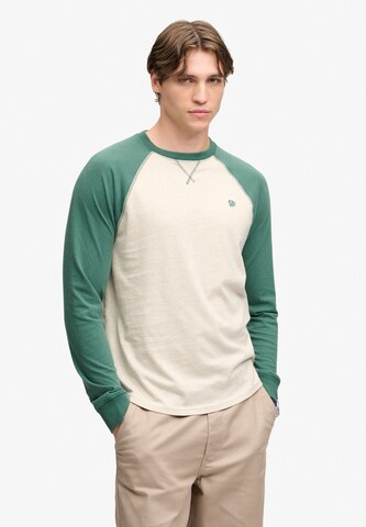 Superdry & Co Shirt 'Vintage Athletic' in Grijs: voorkant