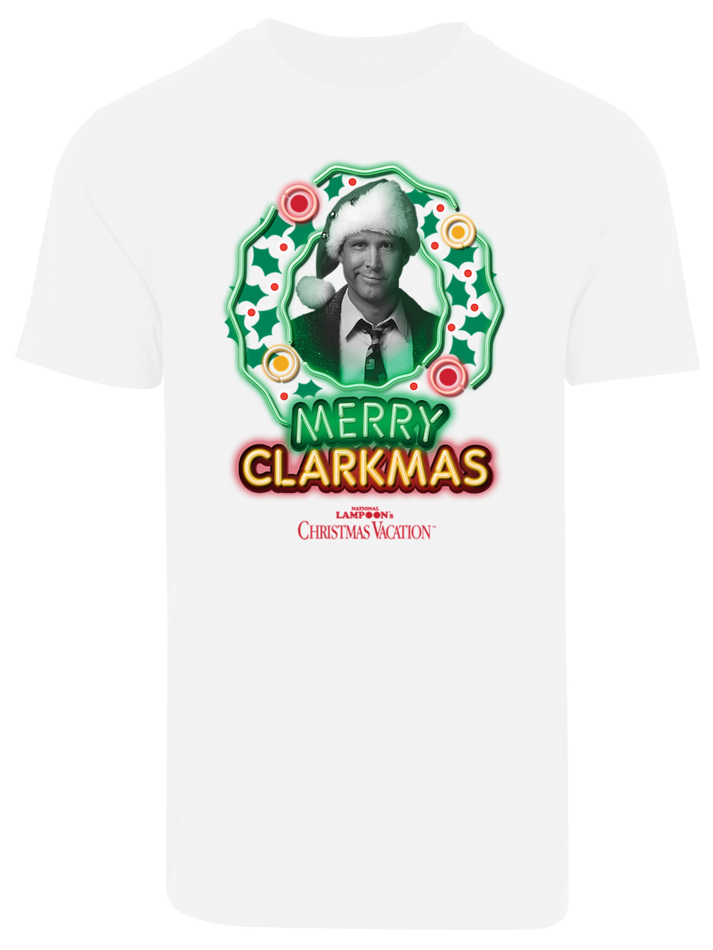 F4NT4STIC Shirt in Wit: voorkant