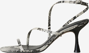 Next Sandaal in Grijs: voorkant