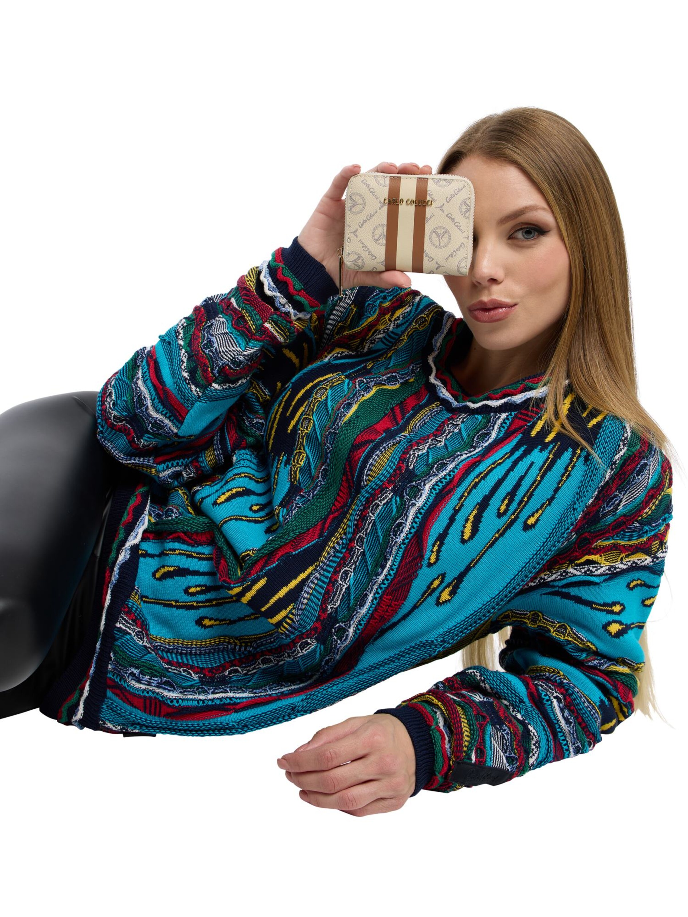 Carlo Colucci Wallet 'Elma' in White