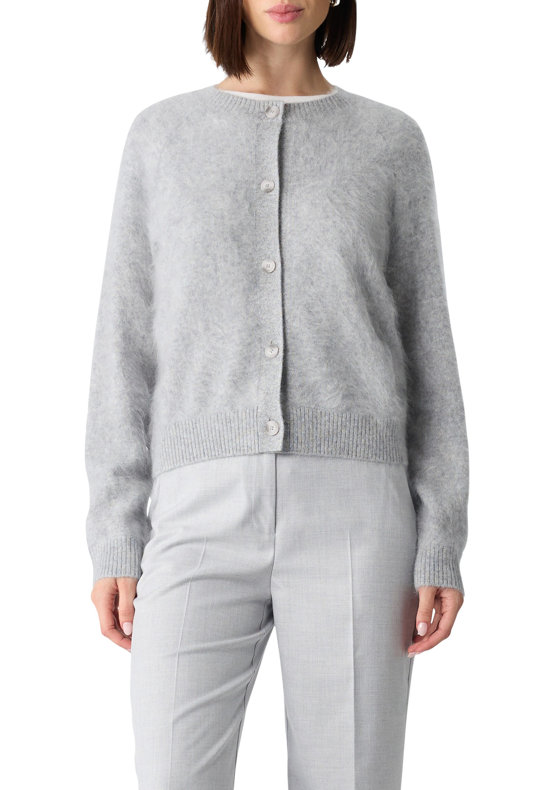 COMMA Gebreid vest in Grijs