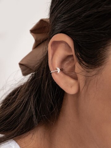 Hey Happiness - Pendientes 'Moon' en plata