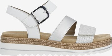 REMONTE Strap Sandals in White