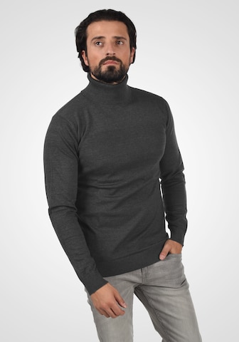 INDICODE JEANS Rollkragenpullover Ernetto in Grau: predná strana