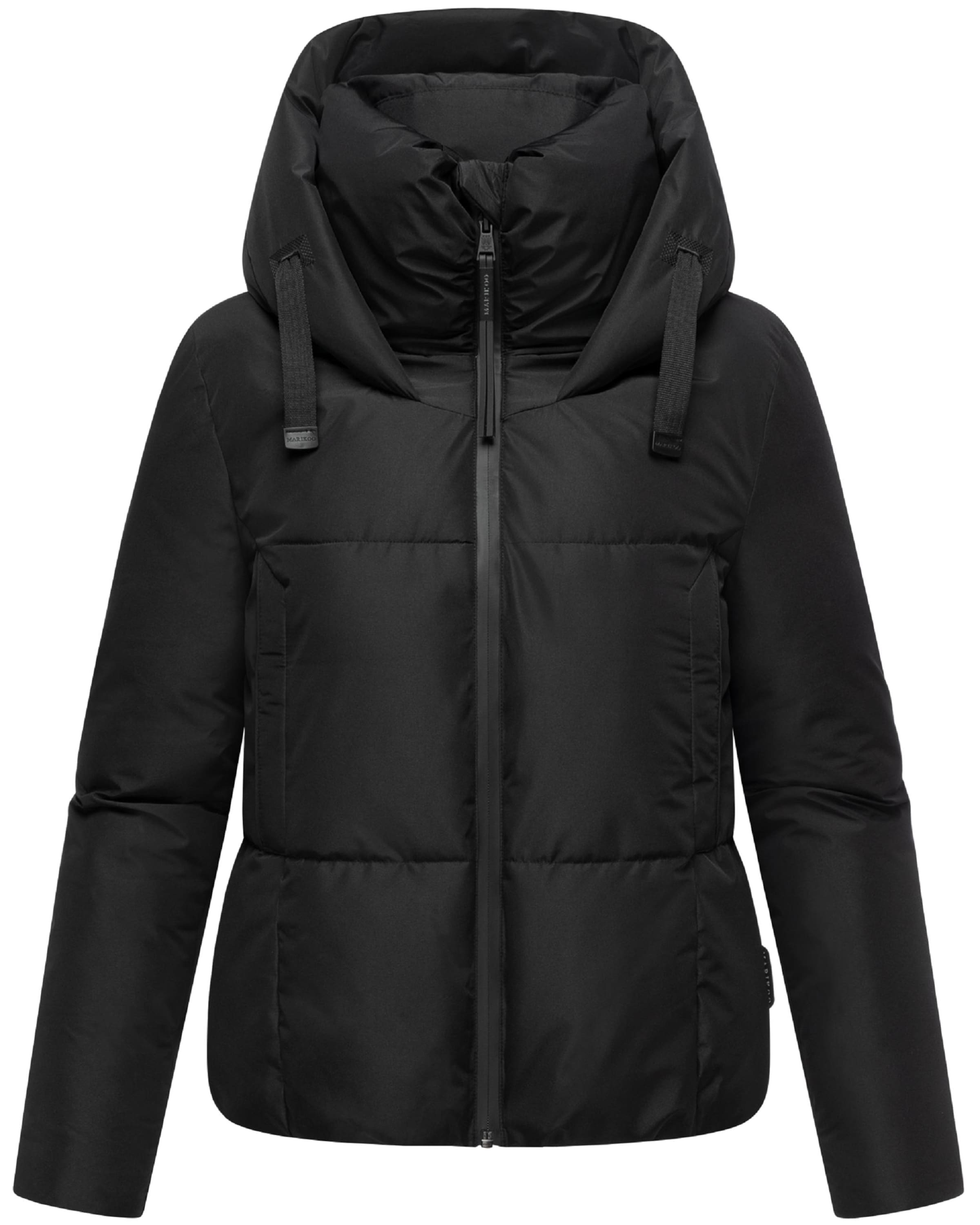 MARIKOO Зимно яке 'Ninikaa XVI' в черно: отпред