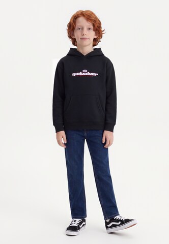 QUIKSILVER Μπλούζα φούτερ σε μαύρο: μπροστά