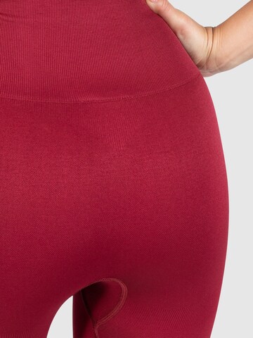 Smilodox Skinny Leggings 'Marissa' in Rood