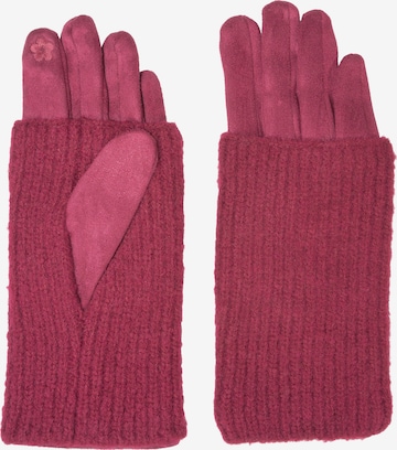 Gants 'Lumi' Seasons of April en rouge : devant