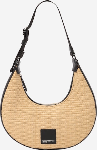 bēšs KARL LAGERFELD JEANS Pleca soma: no priekšpuses