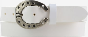 BELTINGER Belt 'Campobassoe' in White: front