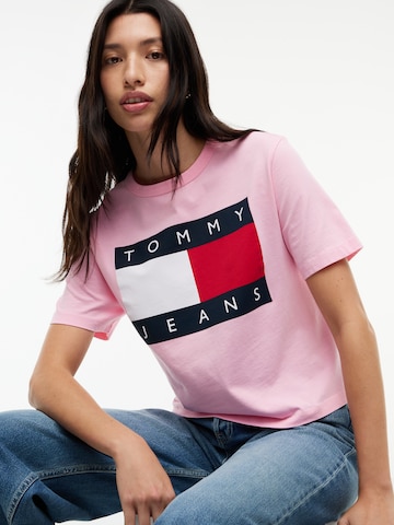 Tommy Jeans T-Shirt in Pink