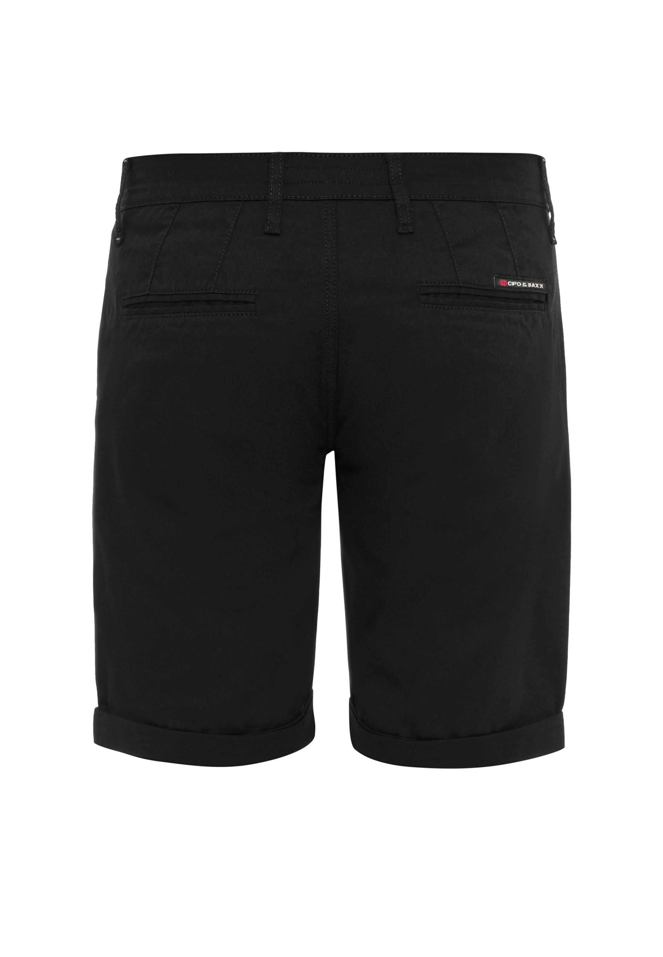 CIPO & BAXX Regular Pants in Black