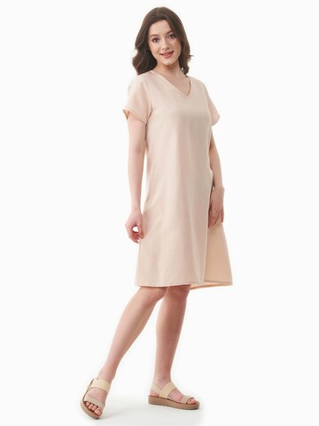 Organication Kleid in Beige