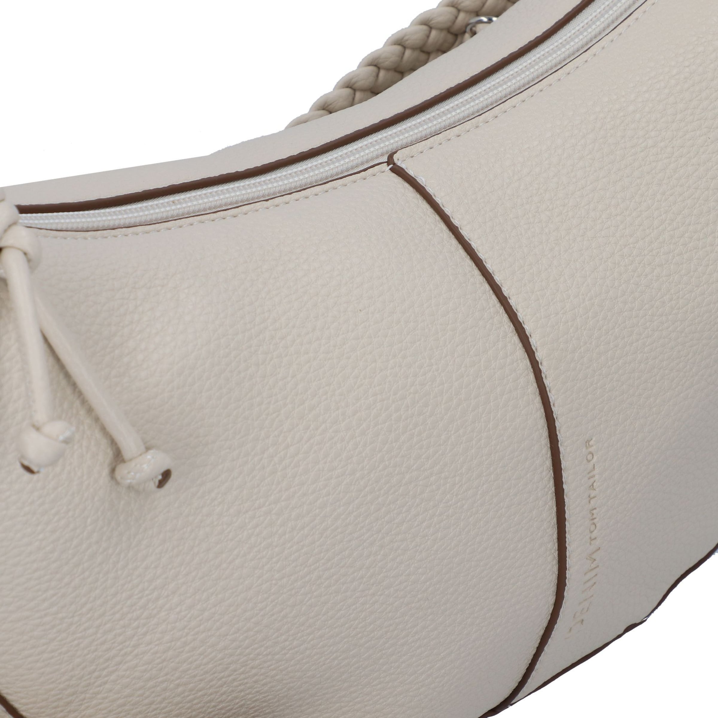 TOM TAILOR DENIM Umhängetasche 'Neda' in Beige