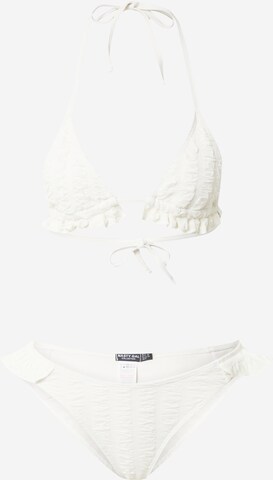 Triangle Bikini Nasty Gal en beige : devant