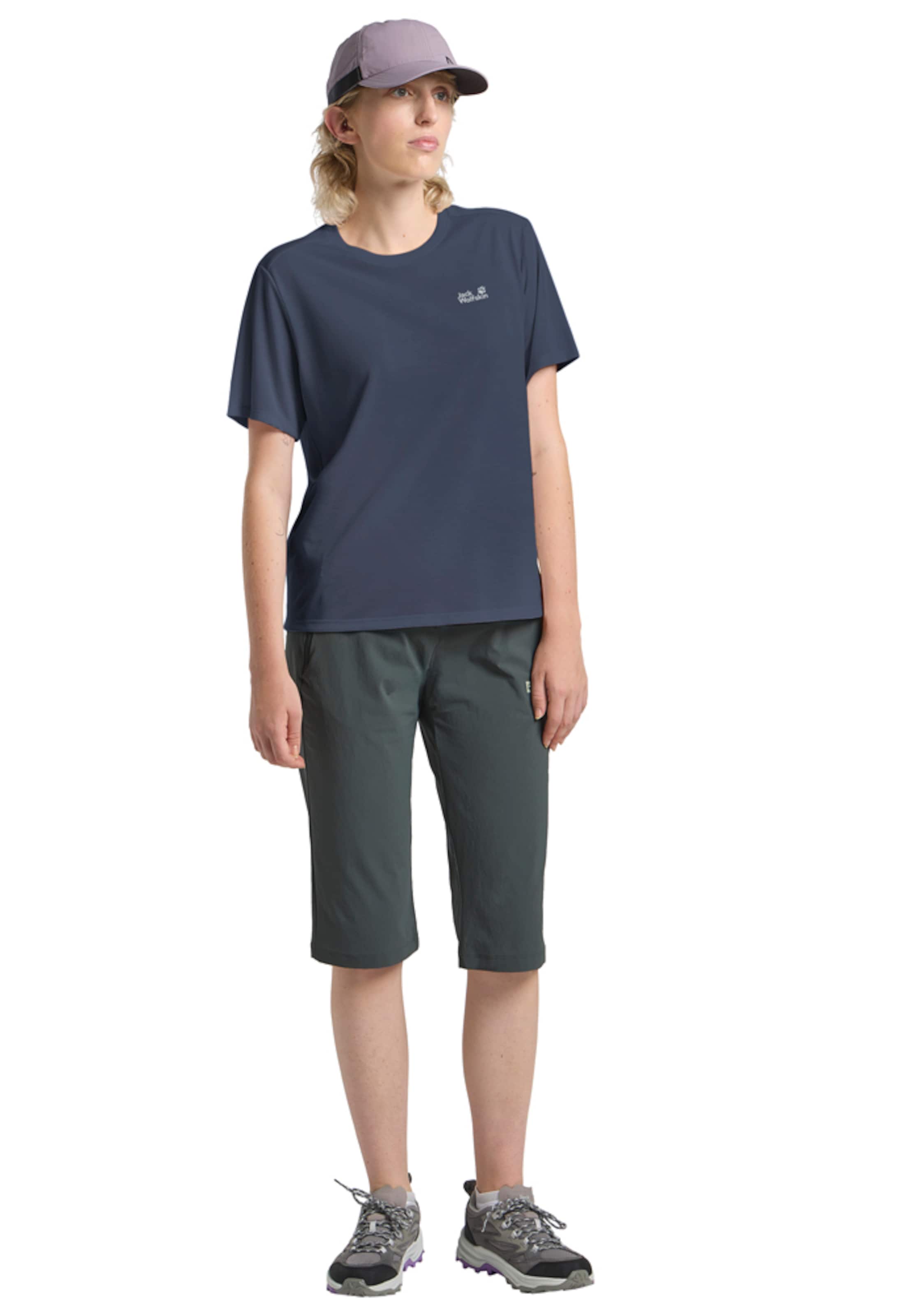 JACK WOLFSKIN Performance Shirt in Blue