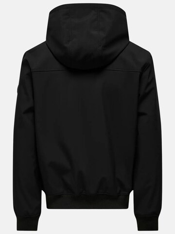 Only & Sons Демисезонная куртка 'ONSBowie' в Черный