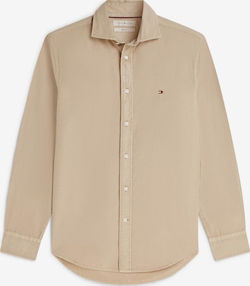 TOMMY HILFIGER Hemd in Beige: Vorderseite