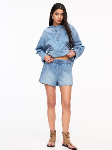 Regular Jean Pull&Bear en bleu