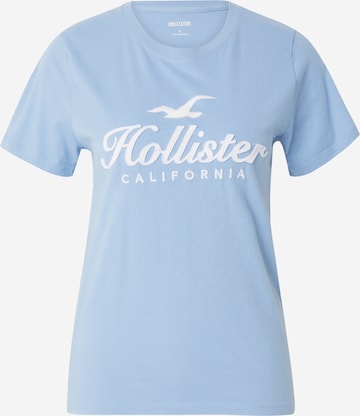 HOLLISTER Camisa em Azul Claro ABOUT YOU