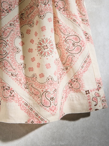 Wide Leg Pantalon Next en beige