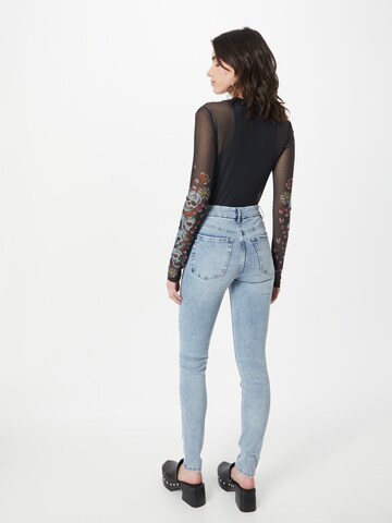 Lindex Skinny Jeans 'Clara' in Blue