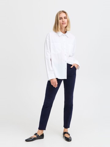 regular Pantaloni chino 'Sally' di PULZ Jeans in blu: frontale