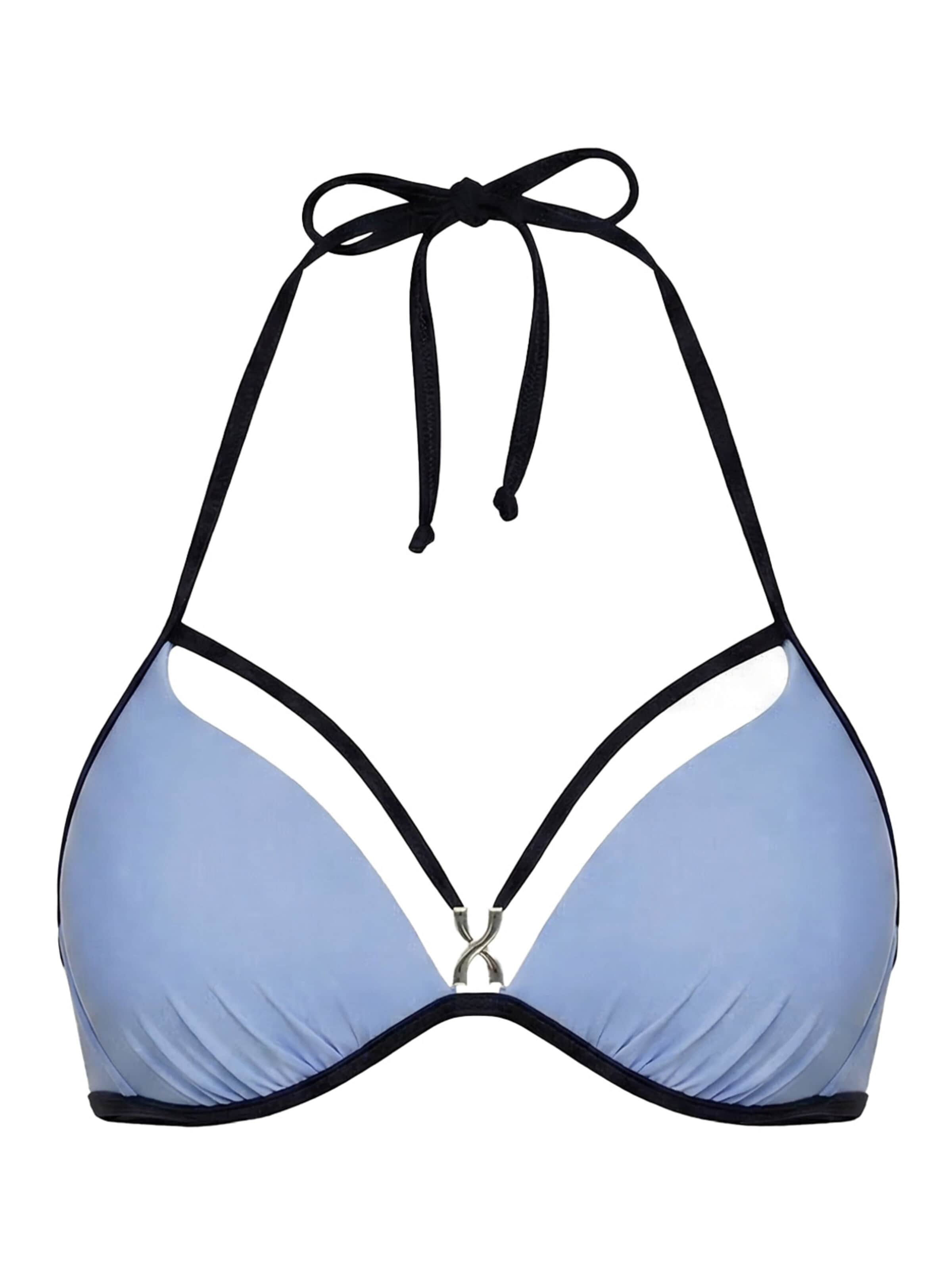 Marko Push-up Bikinitop 'Kaori'‌‌‌‌‌‌‌ in Blau: Vorderseite