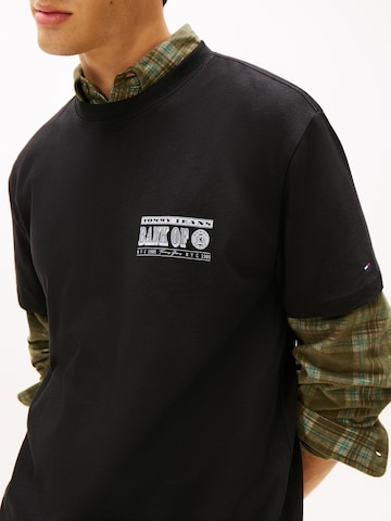 Tommy Jeans Särk 'BILLS', värv must