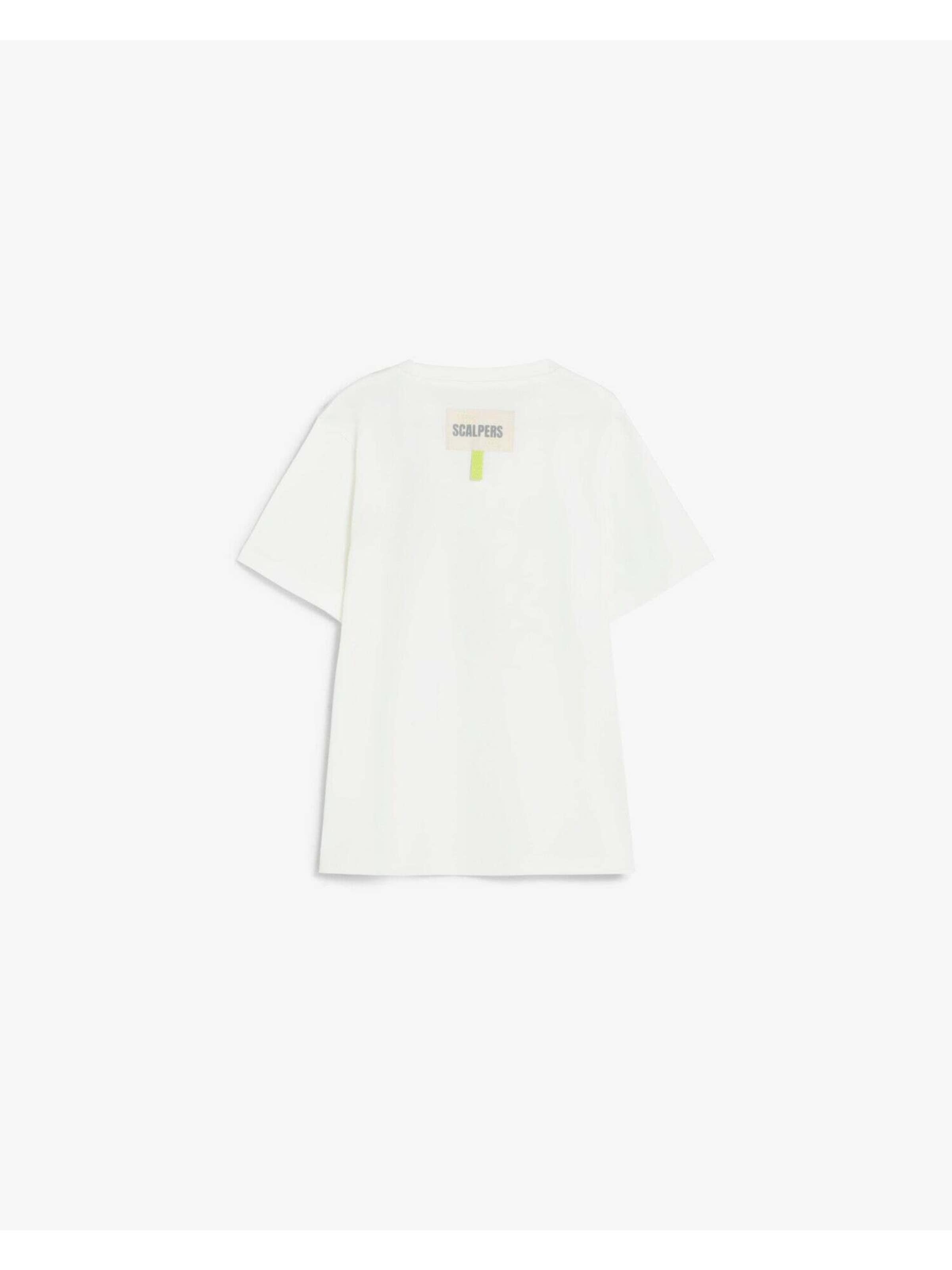 T-Shirt ' ' Scalpers en blanc : derrière