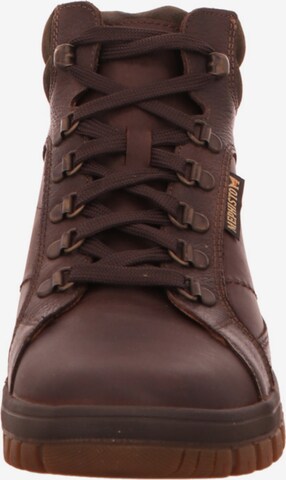 MEPHISTO Lace-Up Ankle Boots in Brown