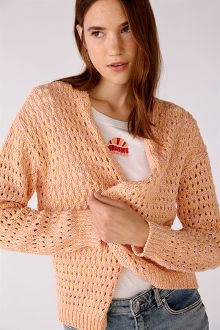 Cardigan OUI en orange