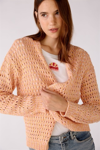 OUI Knit cardigan in Orange