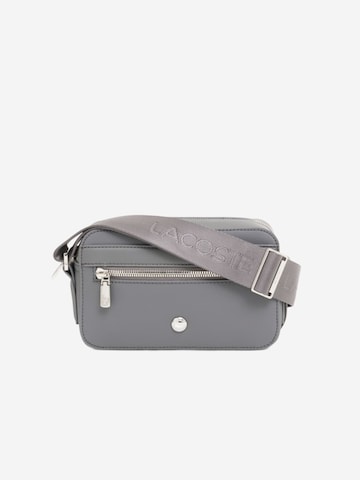 LACOSTE Skuldertaske i grå: forside