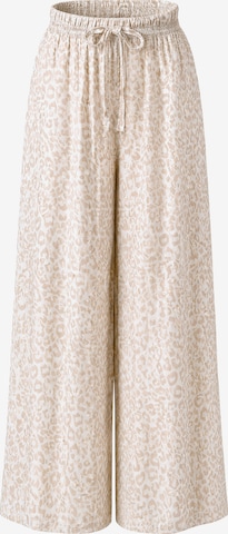 Pantalon 'Penelope' Seasons of April en beige : devant