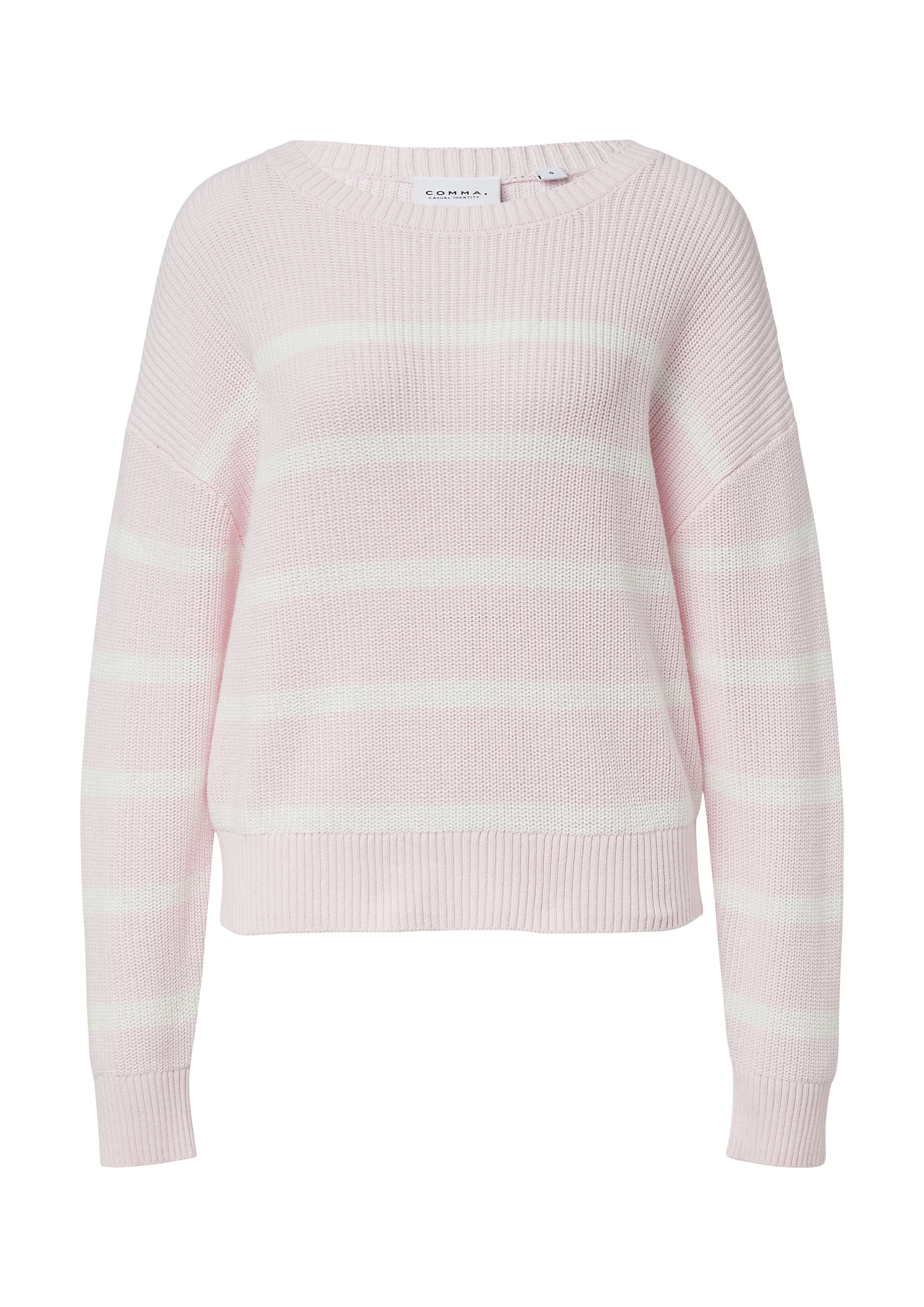 comma casual identity Pullover in Pink: Vorderseite