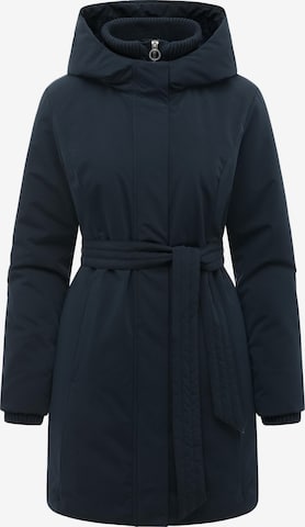 Cappotto funzionale 'Northe Y' di Ragwear in blu: frontale
